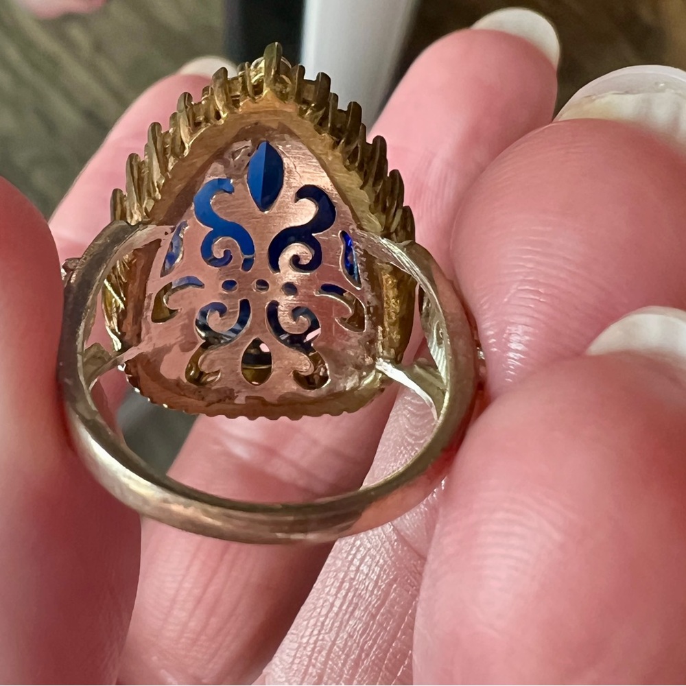 Hurrem Sultana Sapphire Ring - Picture 4 of 14